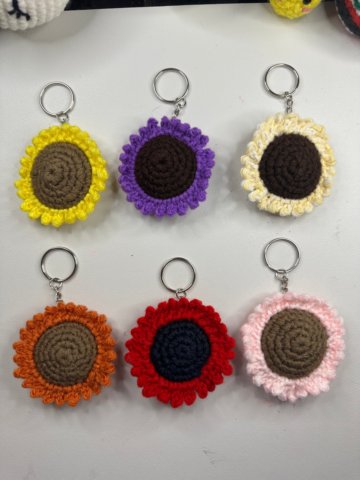 Sunflower Keychains
